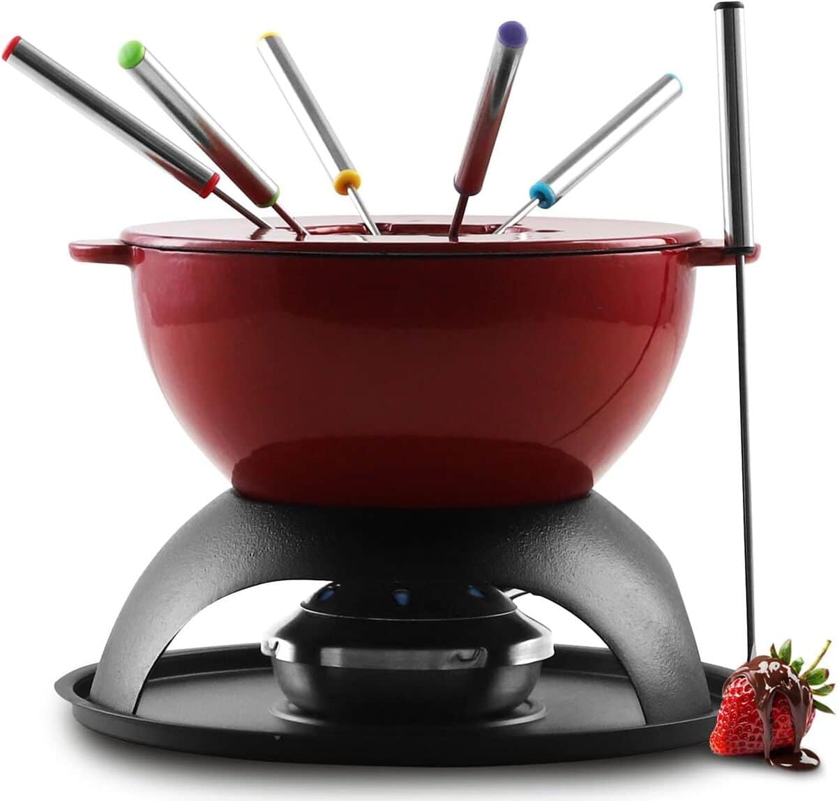 Test : service à fondue Artestia 11 pièces, idéal pour 4-6 personnes