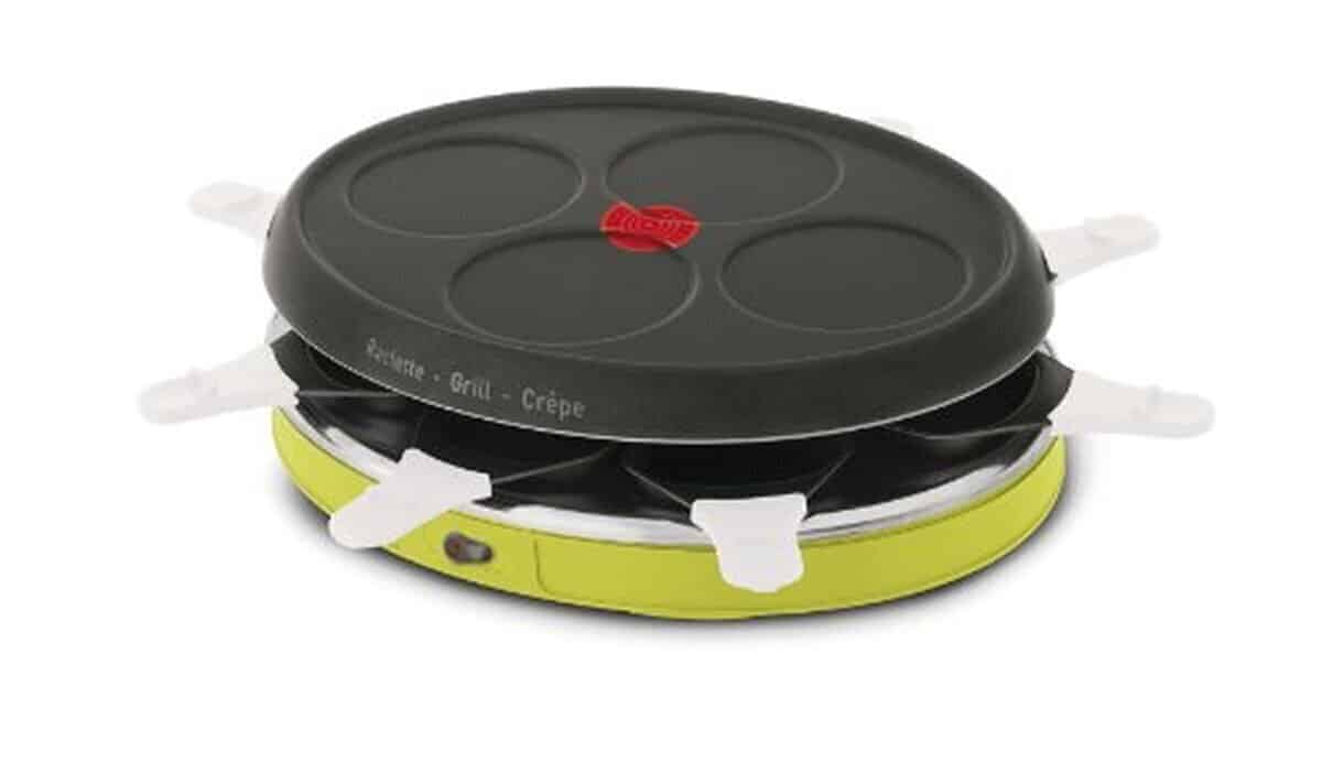 Test : tefal RE138O12 raclette déco Colormania 8 coupelles