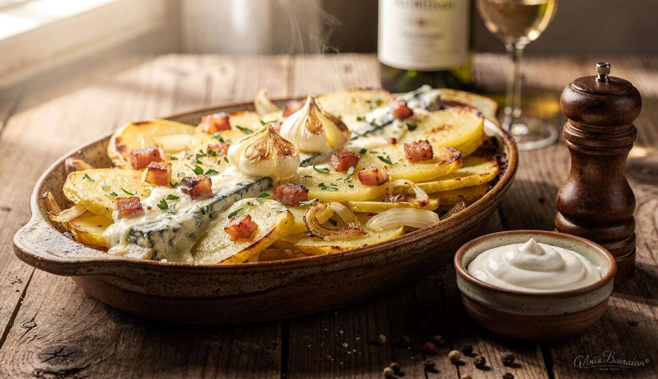 Tartiflette au Morbier : recette Savoureuse