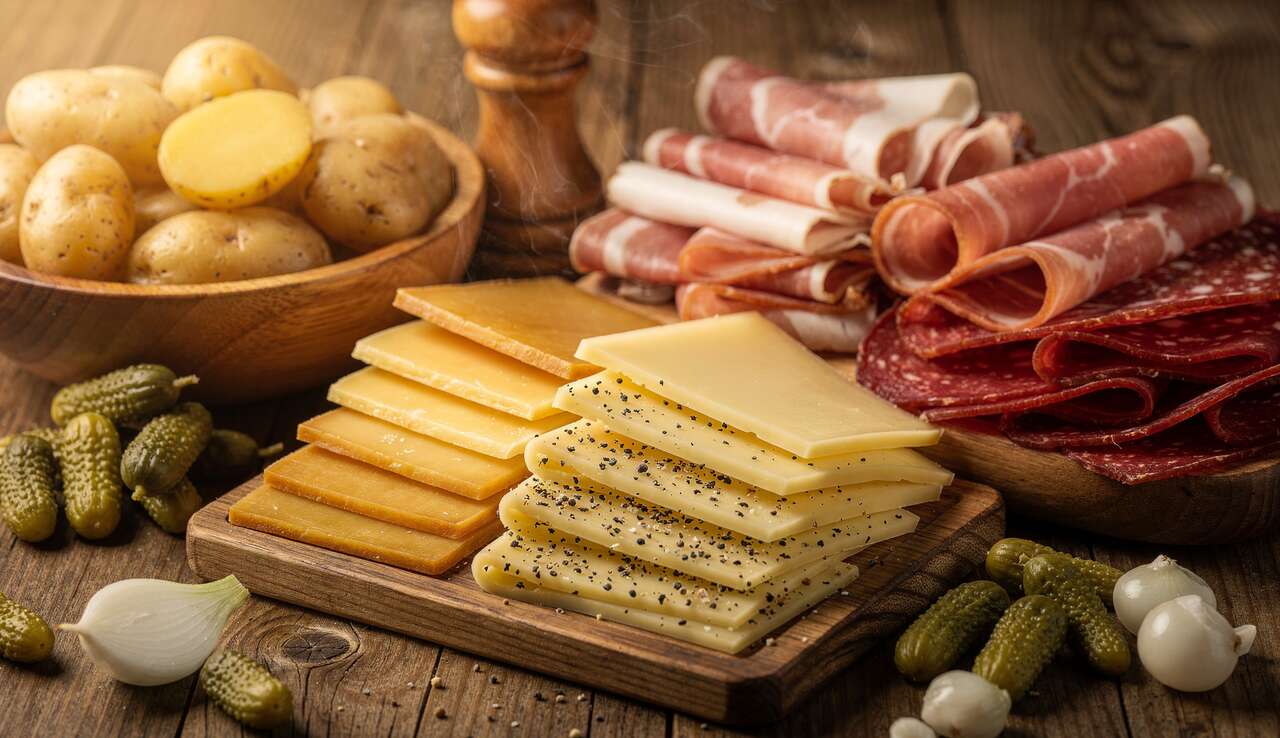 Recette de raclette traditionnelle et ses accompagnements délicieux
