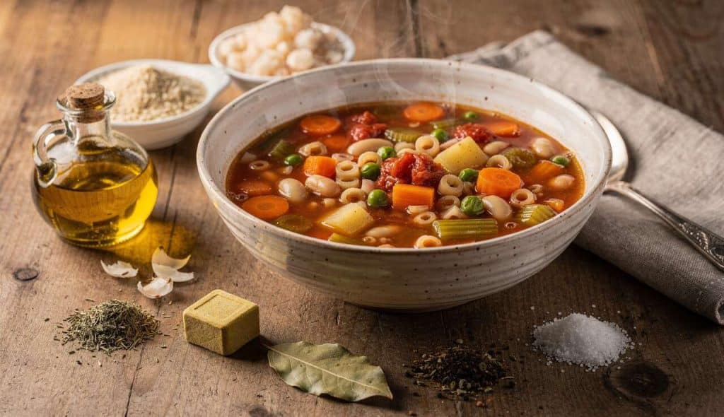 Minestrone aux légumes d'hiver : recette savoureuse