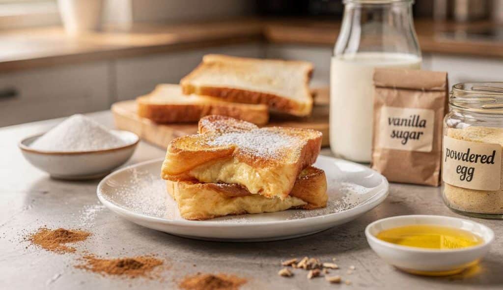 La recette simple et moelleuse du pain perdu