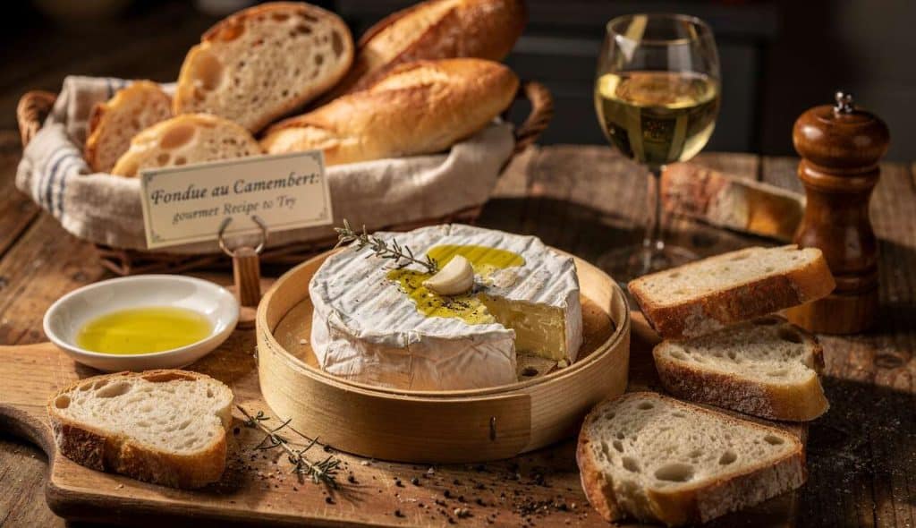Fondue au camembert : recette gourmande à essayer