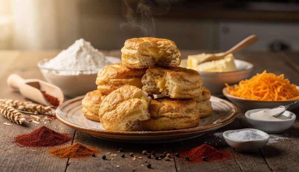 Recette de biscuits au fromage savoureux : délices croustillants et gourmands