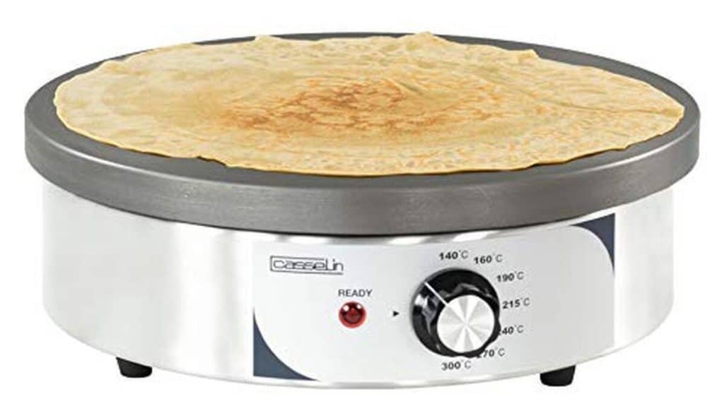 Test de la crêpière familiale Billig CCR35EF - Casselin