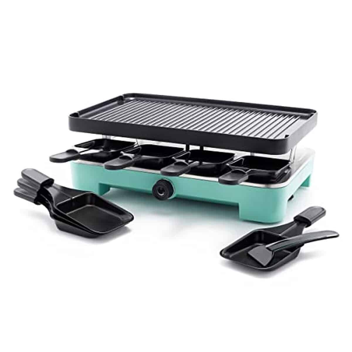 Test de la raclette GreenLife CC007330-001 turquoise