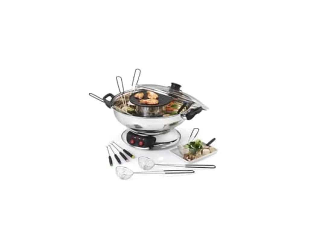 Test du service à fondue KCPFONDASIA 1950w : puissance et convivialité