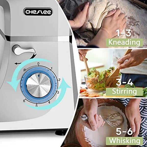Découvrez la puissance et la polyvalence du robot pâtissier Cheflee 1800W. Un must-have pour tous les passionnés de cuisine qui recherchent efficacité et performance.