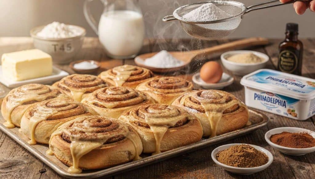 Recette de Cinnabons : brioches Américaines à la Cannelle