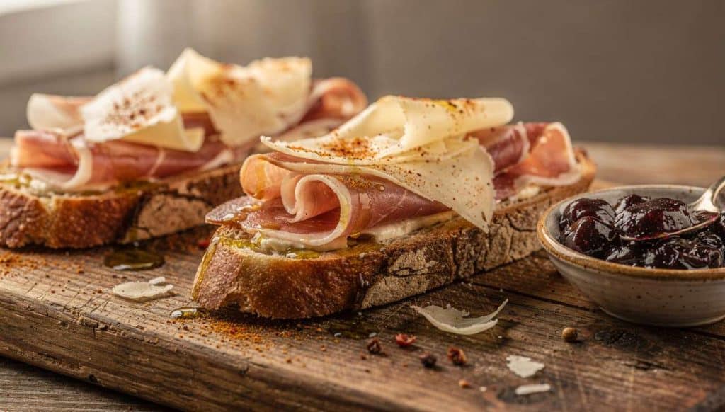 Tartine Bayonne : recette au Fromage de Brebis