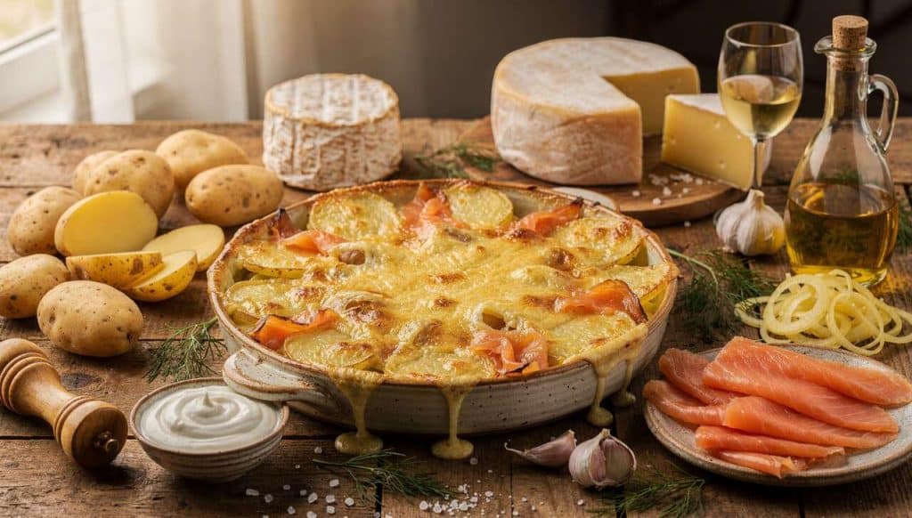 Recette de Tartiflette au Saumon Fumé : un Délice Inattendu