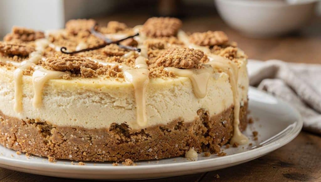 Recette de cheesecake au fromage frais et spéculoos