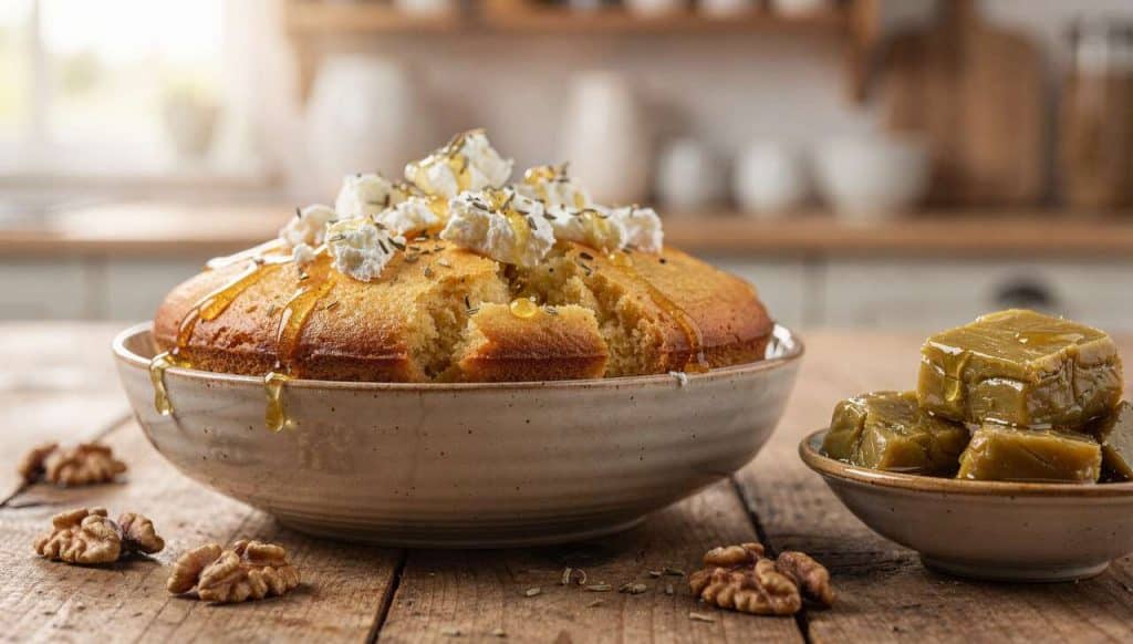 Recette de Bowl Cake au Fromage de Chèvre