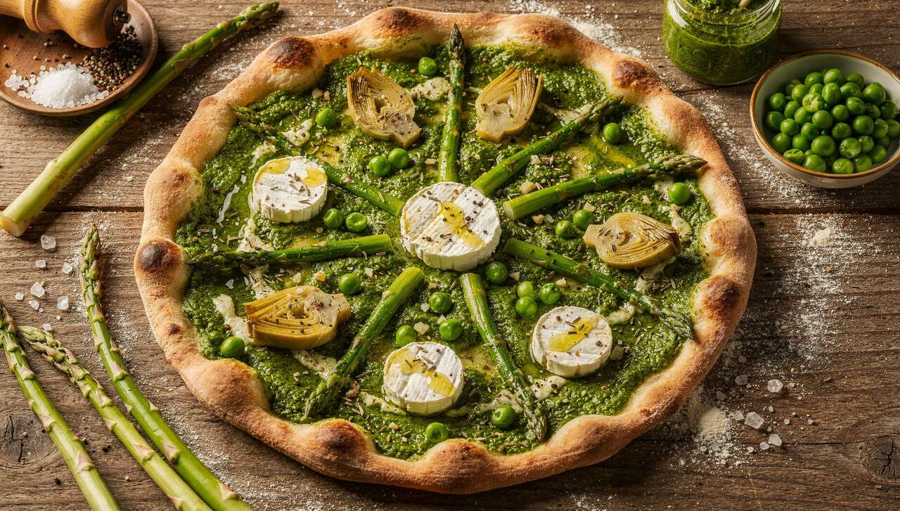 Pizza printanière : recette et astuces