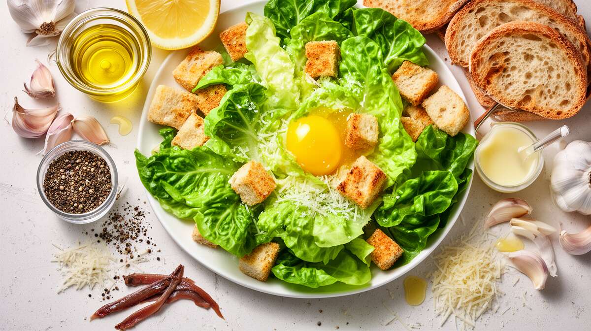 Salade césar : la recette authentique