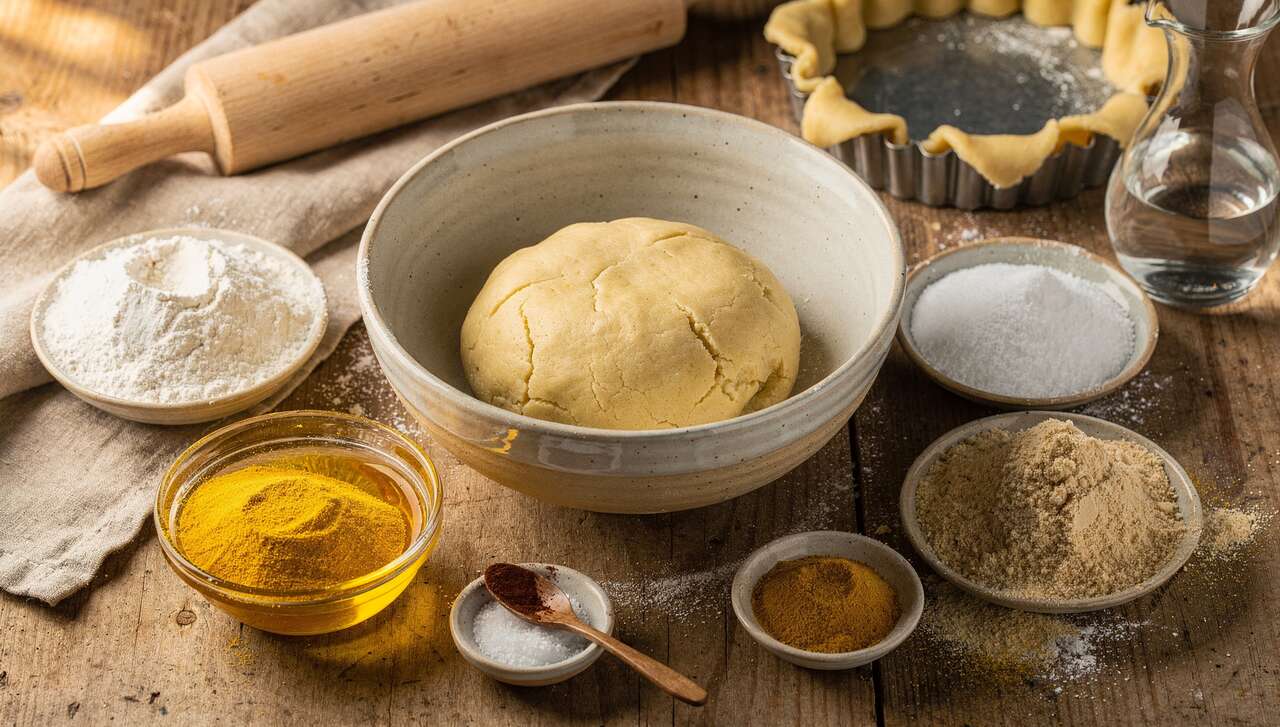 Pâte sucrée parfaite pour tartes et tartelettes