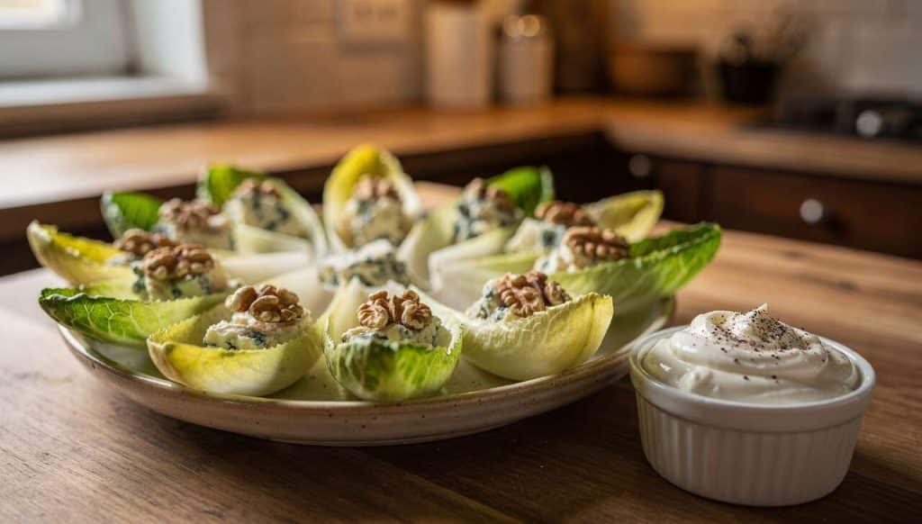 Bouchées d'endives au bleu : recette gourmande et facile