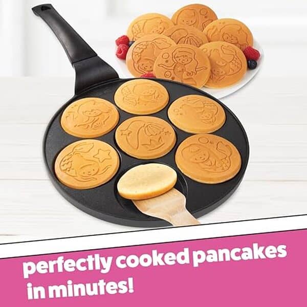 Découvrez notre test complet du mini moule à crêpes sirène antiadhésif et laissez libre cours à votre créativité pour réaliser des flapjacks uniques et délicieux