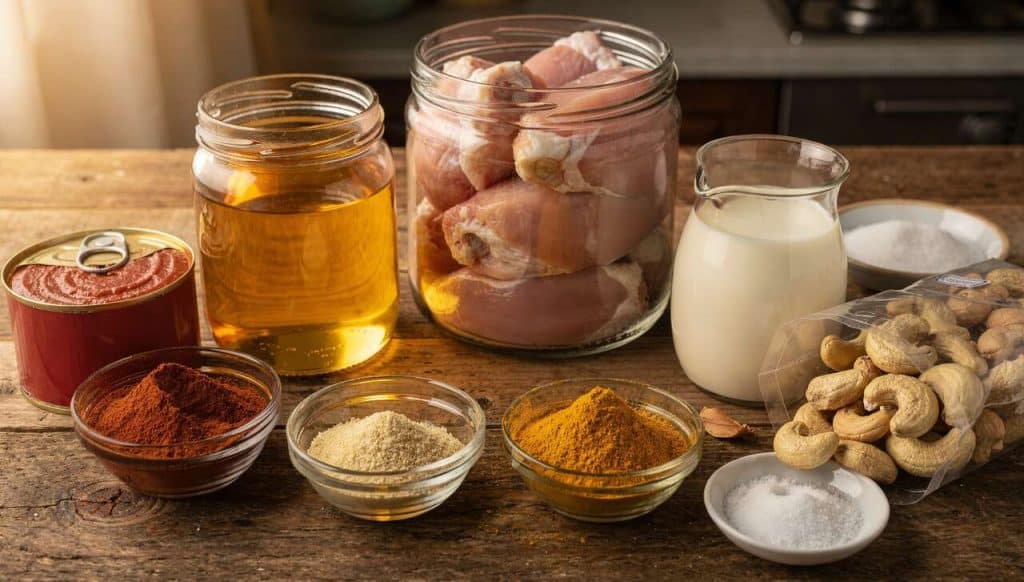 Poulet indien au beurre : recette facile et savoureuse