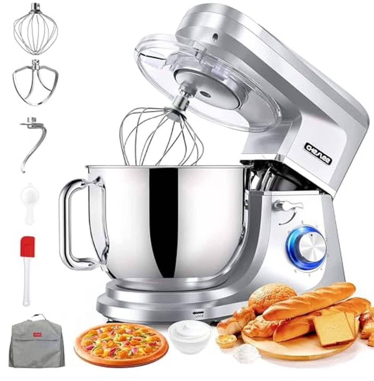 Test du robot pâtissier Cheflee 1800W : puissance et polyvalence