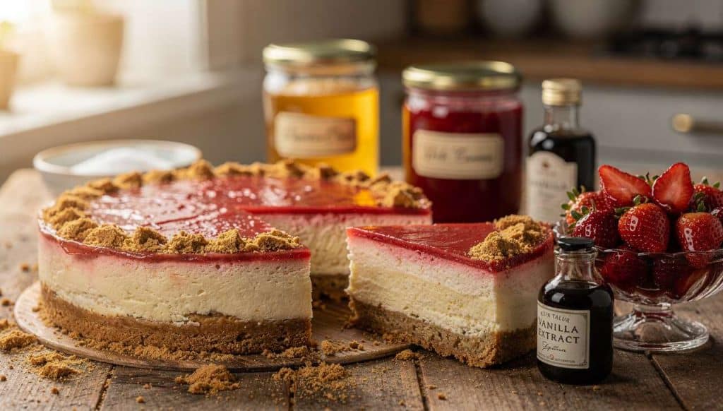 Cheesecake à la fraise et fromage frais : recette gourmande à découvrir