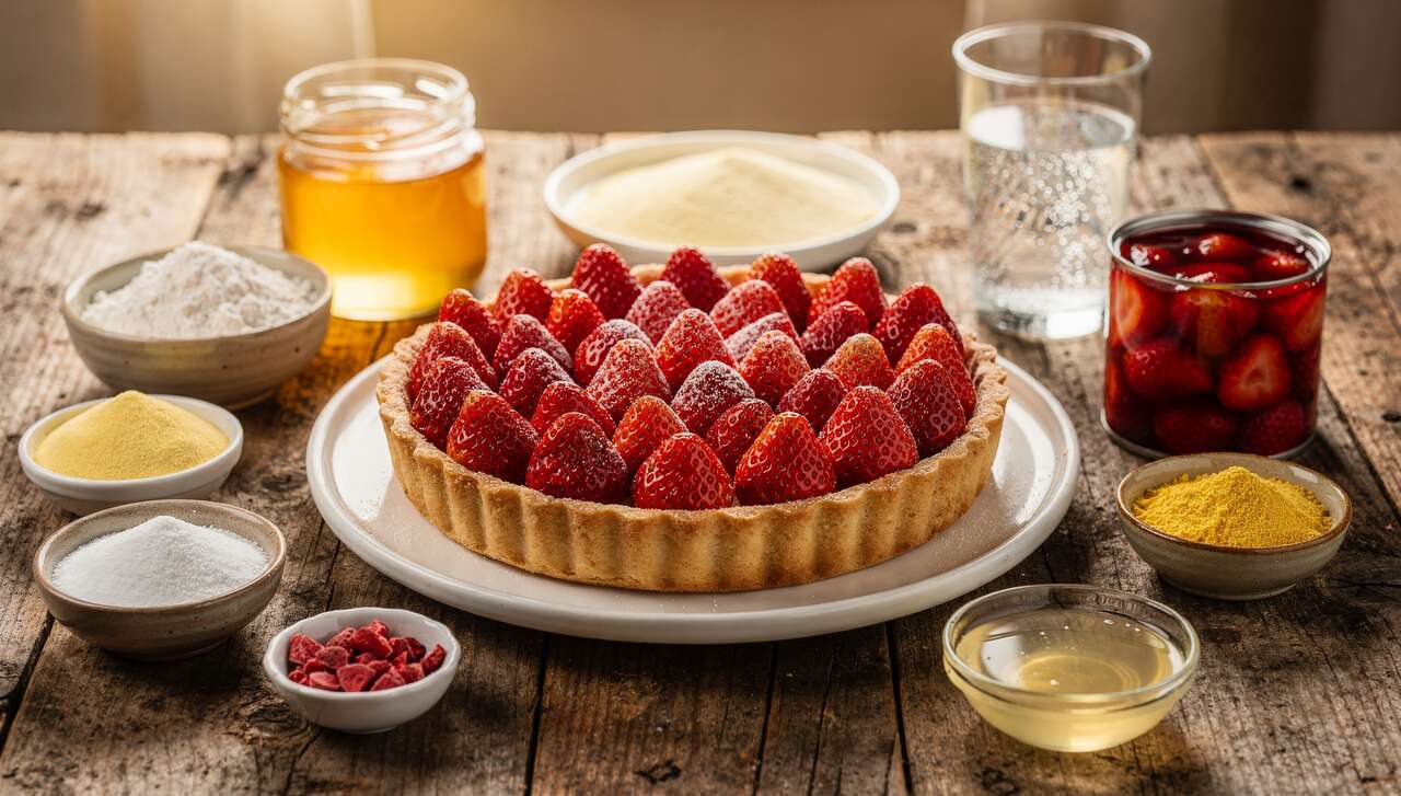 Tarte aux fraises facile : la recette inratable