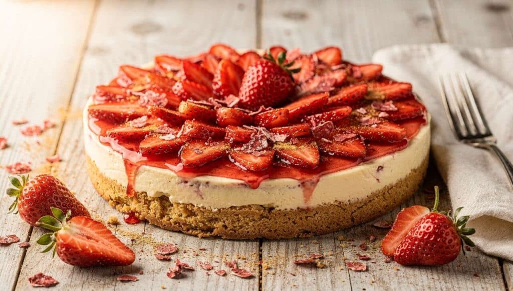 Tarte aux Fraises sans Cuisson : recette facile et rapide