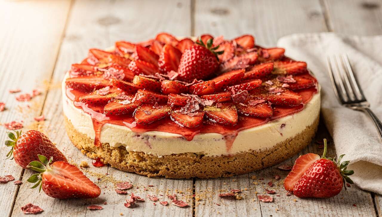 Tarte aux Fraises sans Cuisson : recette facile et rapide