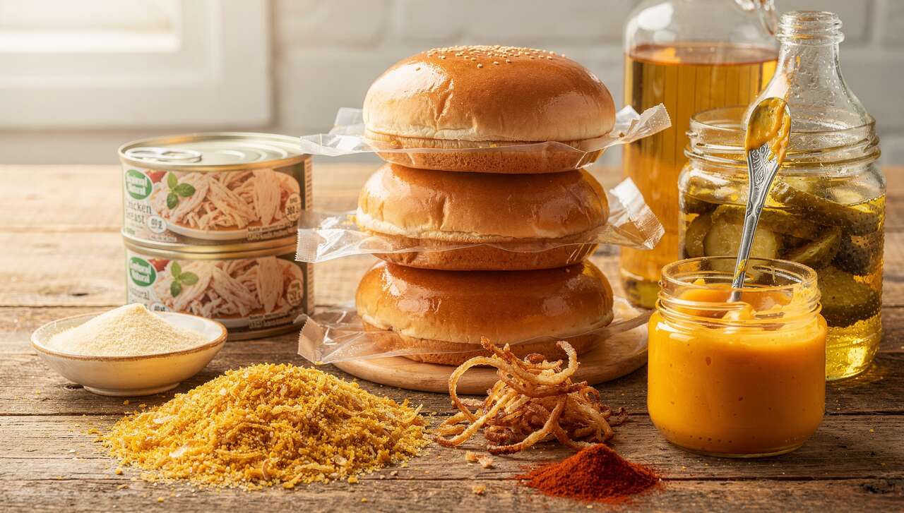 Recette de burger au poulet haché et fromage : un délice à savourer