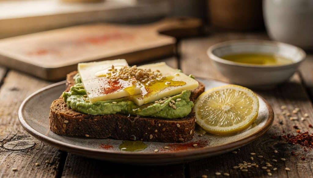 Avocado toast au fromage : délicieuse recette facile
