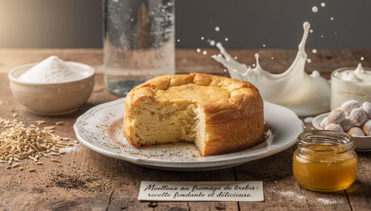 Moelleux au fromage de brebis : recette fondante et délicieuse