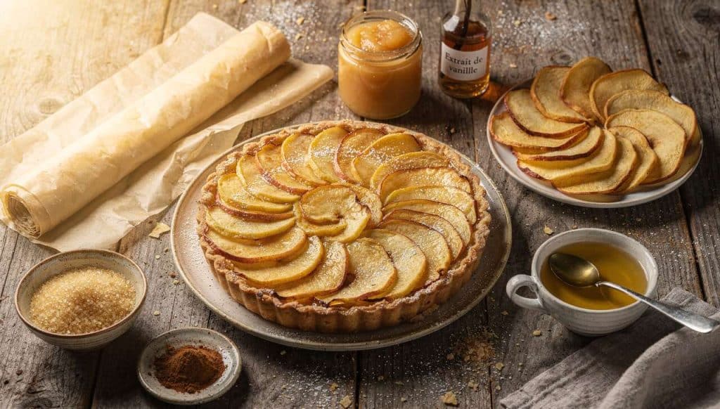 Dessert façon tarte aux pommes : recette facile et rapide