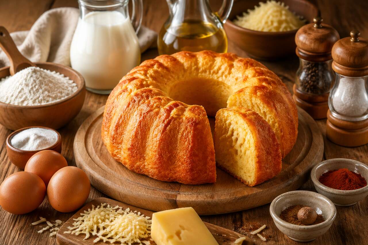 Cake au gouda : recette facile et savoureuse