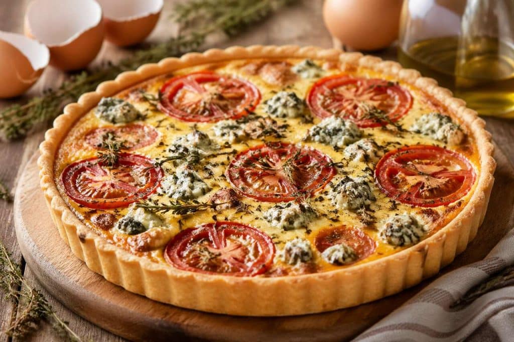 Recette quiche tomate bleu : délice savoureux à tester