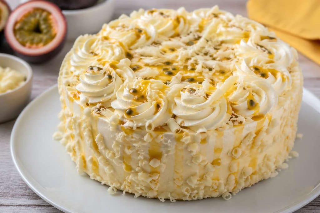 Forêt blanche passion chocolat blanc : recette gourmande