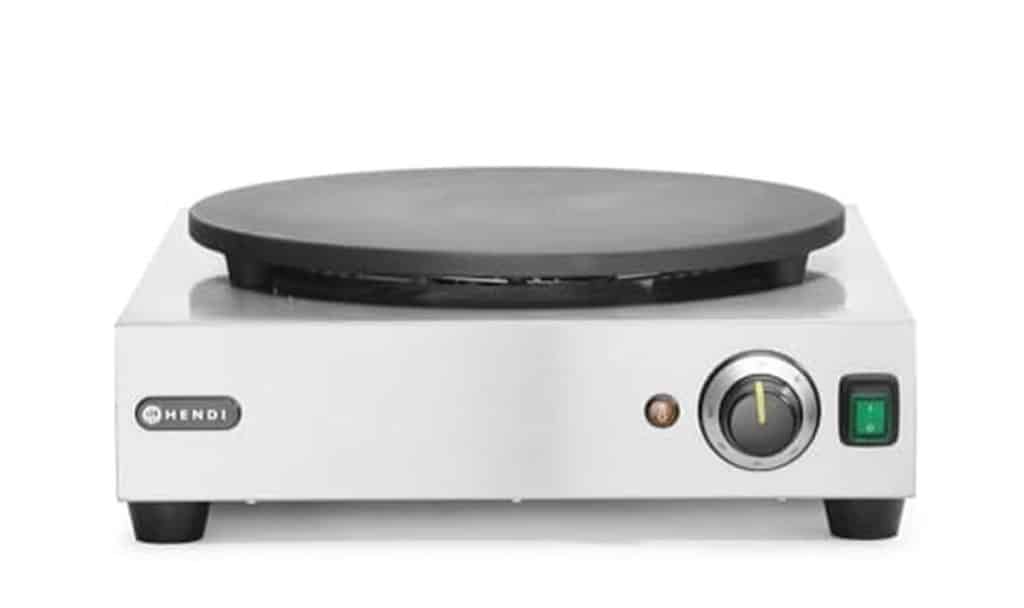 Test de la crêpière Hendi 3000W 230V