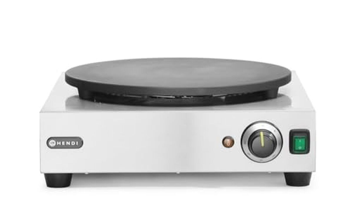 Test de la crêpière Hendi 3000W 230V