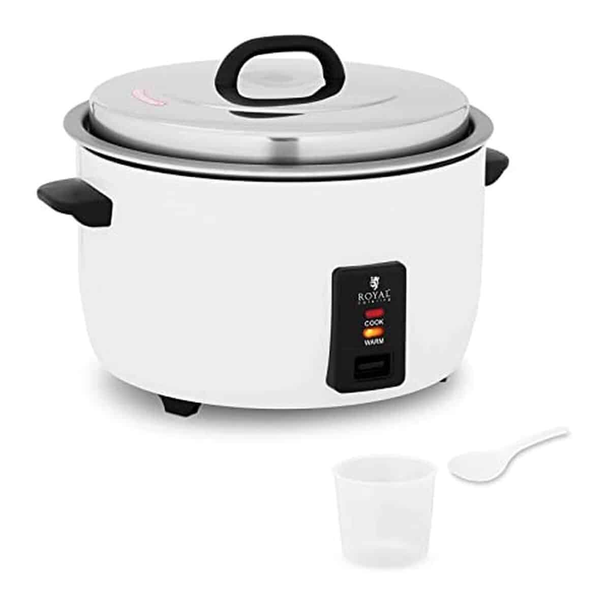 Test du cuiseur à riz Royal Catering 2 650 W 19L inox