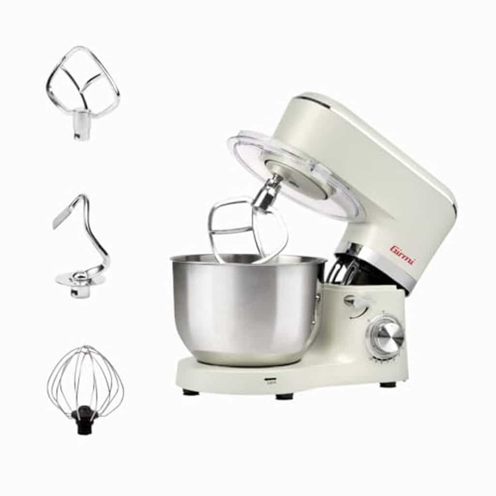 Test : robot pâtissier Girmi IM47, puissance 1500 W, bol 6 litres