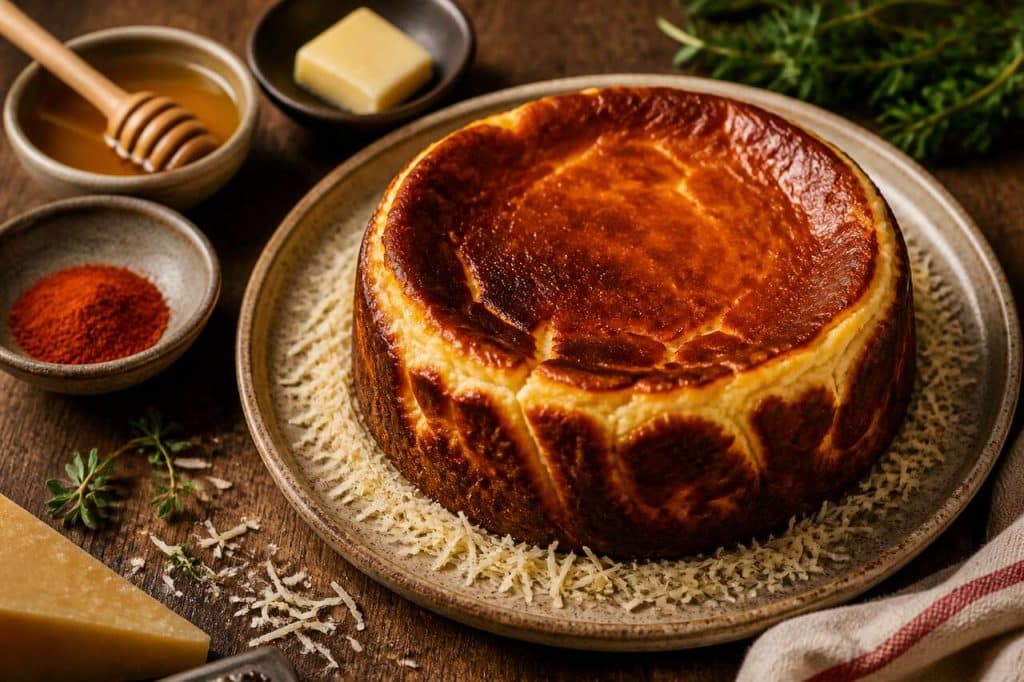 Moelleux basque au fromage de brebis : recette gourmande