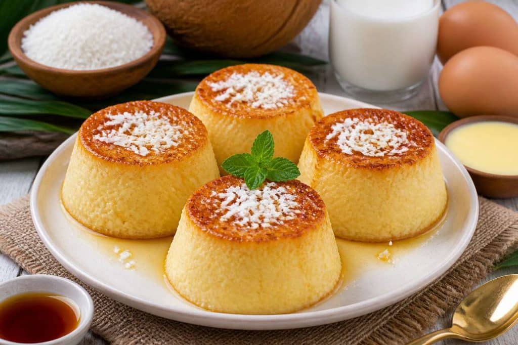 Petits flans coco faciles : recette rapide et délicieuse