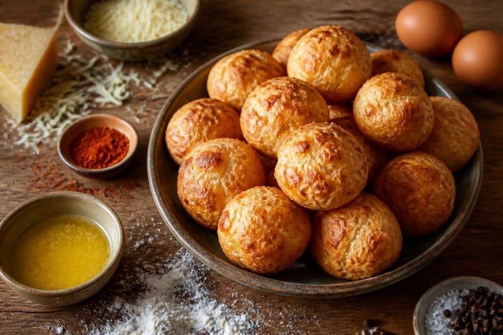 Gougères au fromage de brebis : découvrez la recette délicieuse