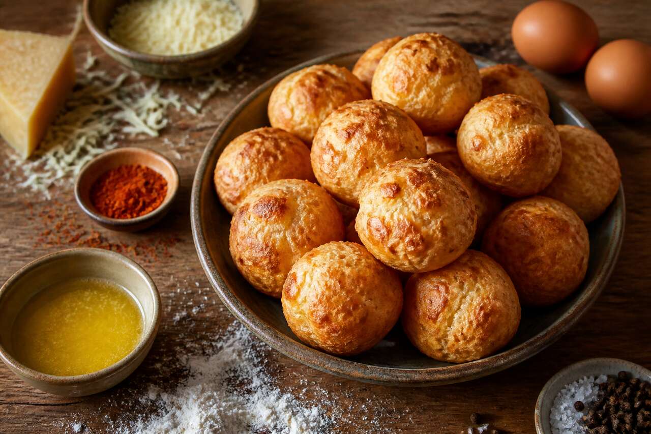 Gougères au fromage de brebis : découvrez la recette délicieuse