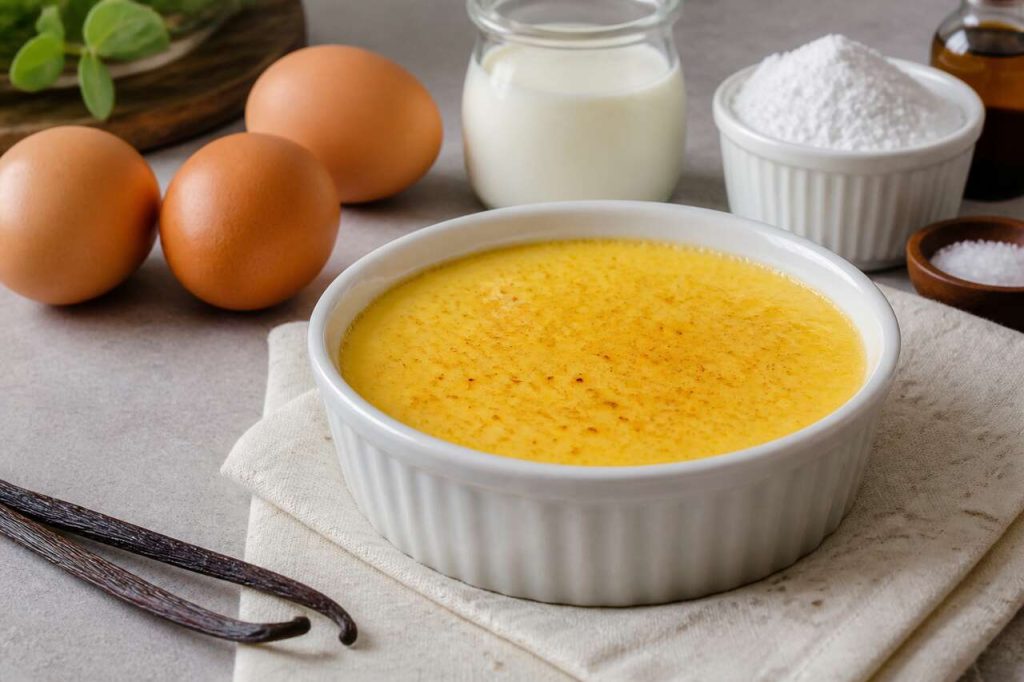 Recette légère : crème aux œufs facile et rapide