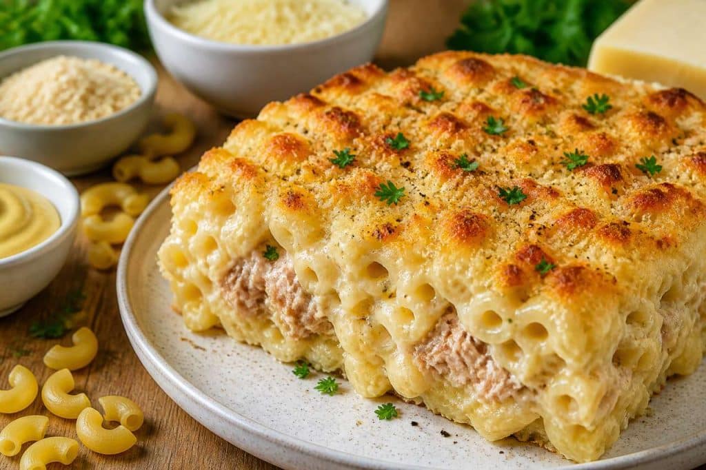 Gratin de macaroni au thon : recette savoureuse et facile à réaliser