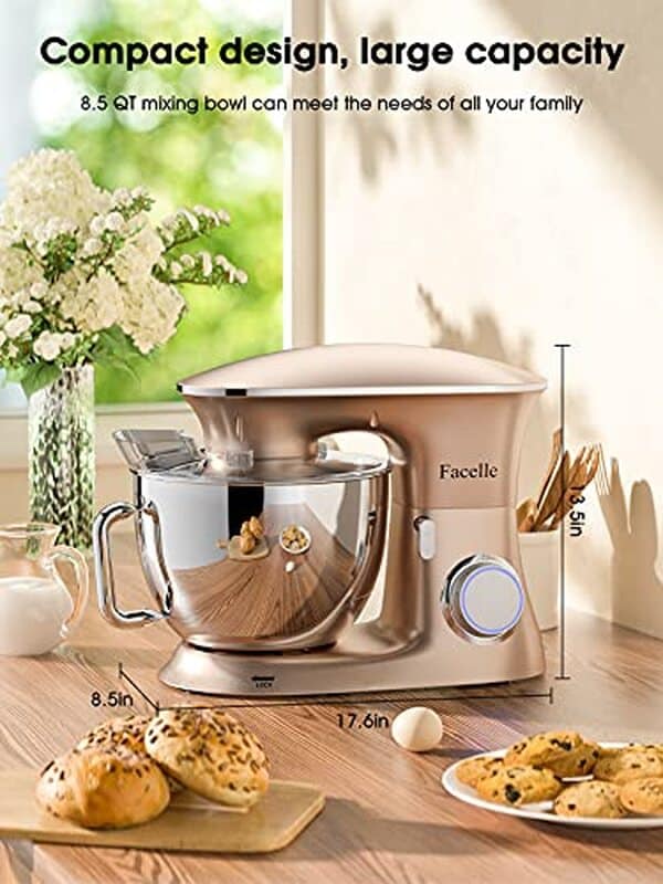 Découvrez notre test détaillé du robot pâtissier Facelle 2000W 8.5L. Performances, fonctionnalités et avis d'experts pour choisir le meilleur robot multifonction.