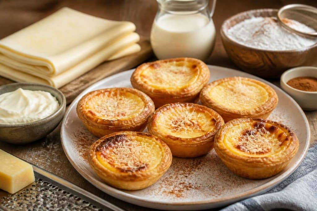Pastéis de nata au fromage : recette gourmande