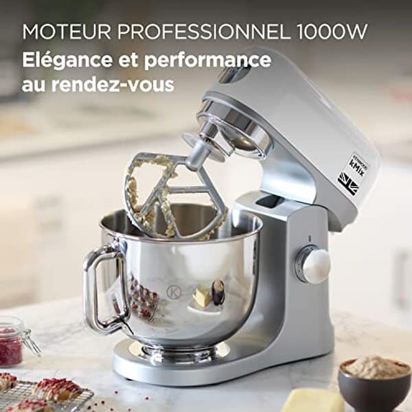 Découvrez notre test complet du robot pâtissier Kenwood KMX 750 WH : performances, capacité, accessoires et avis détaillé pour bien choisir votre robot de cuisine. 