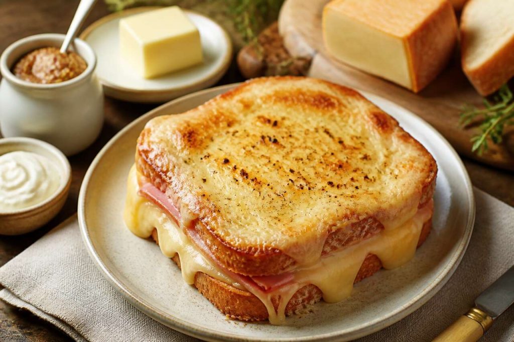 Recette croque-monsieur au maroilles : astuce savoureuse