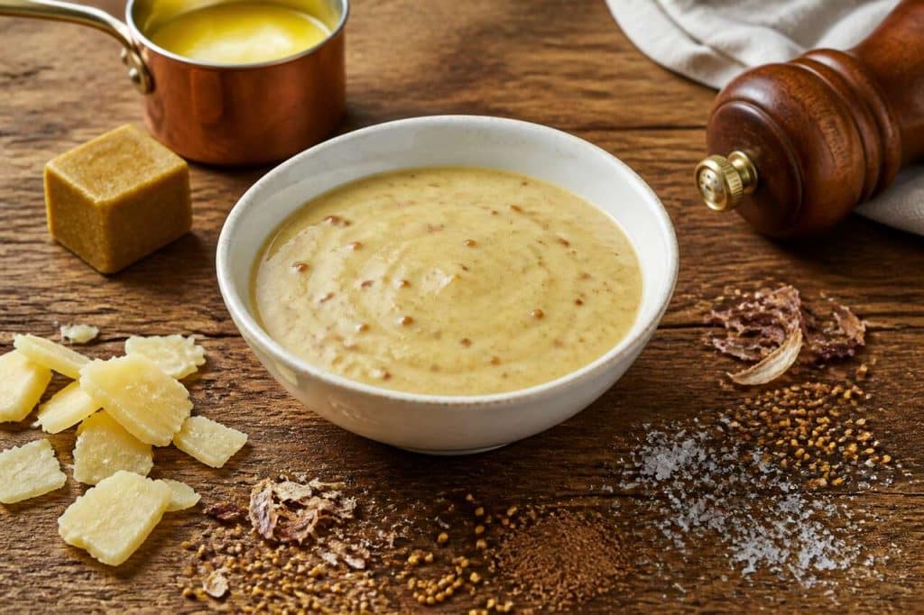 Sauce gouda et moutarde à l'ancienne : découvrez la recette